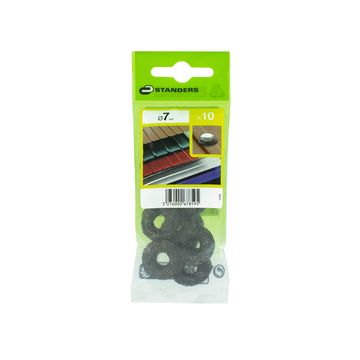 V28 BITUMIZED WASHER FOR HEXAGONAL WOODSCREW BITUMEN DIAMETER 7 - 10 PIECES