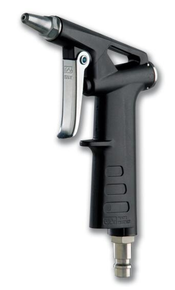 Blowing gun short nozzle
