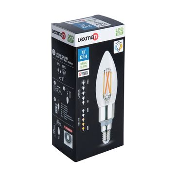 Lexman C35 E14 LED Decorative Light Bulb Warm White - Daylight 5.5W