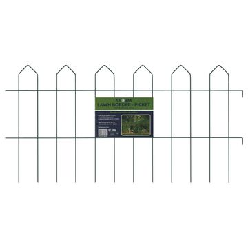 Storm Picket Lawn Fencing Green 1m