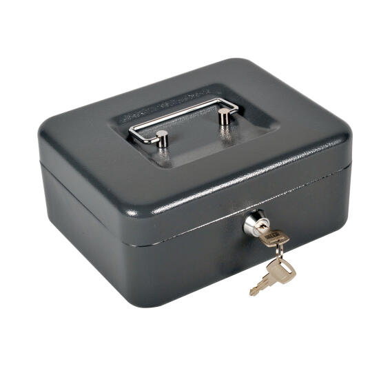 Cash box metal 200x160x90mm