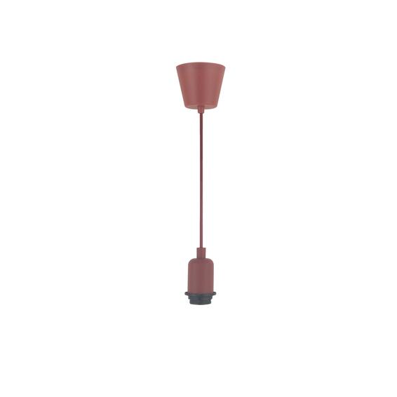 INSPIRE Composable pendant set e27x1 silicone red bistro 3 inspire coloma