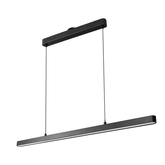 INSPIRE MATT BLACK LED PENDANT LAMP WARM WHITE