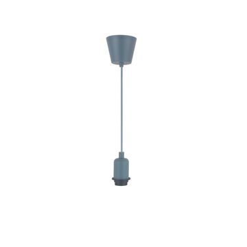 Composable pendant set e27x1 silicone blue ink 2 inspire coloma