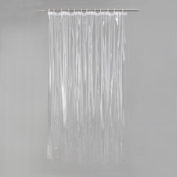 Shower Curtain pvc transparent 180x200cm
