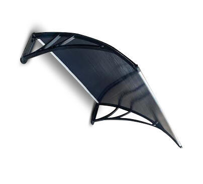 Awning Warehouse Awning Multiwall Grey W1200mm x D1000mm 