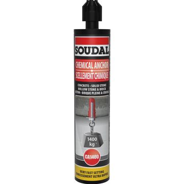 Chemical anchor CA1400EX SOUDAL 280ml very fast setting
