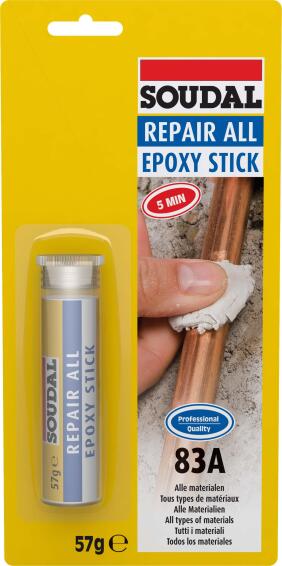 Epoxy stick 83A  57g soudal