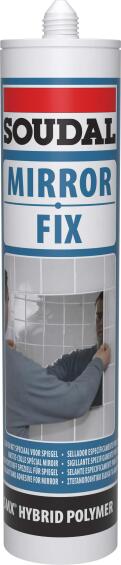 Soudal Mirror Fix White 290ml