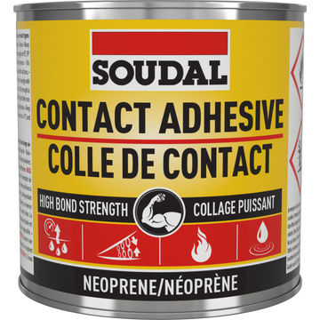 Contact adhesive clear 250ml soudal