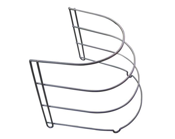 Kitchen Wire Pot Rack Silver Epoxy