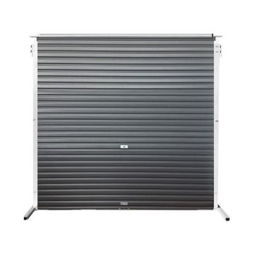 1P Rollup Garage Door Aluzinc Charcoal W2450 x H2100mm 