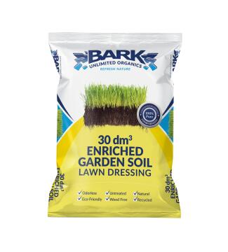 Bark Unlimited Organics Lawn Dressing 30dm3