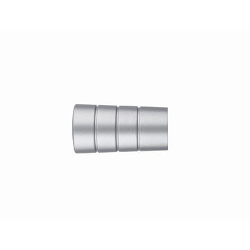 Curtain Rod Finial Cylinder Grey 16mm Diameter