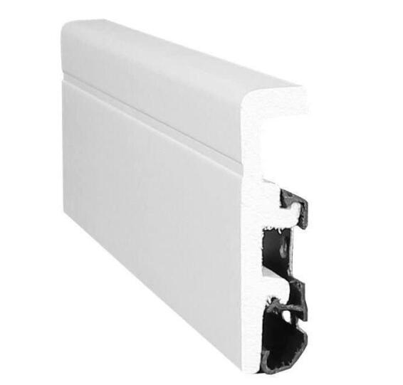 HDPS Skirting PO811 White T20mm x W80mm x L2400mm
