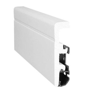 HDPS Skirting PO811 White T20mm x W80mm x L2400mm