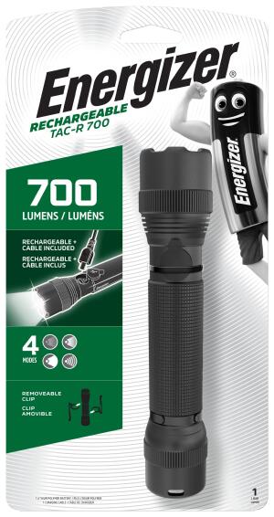 FLASHLIGHT RECHARGABLE 700L ENERGIZER