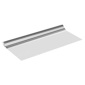 Adhesive Roll Plastic Metallic Gloss Silver