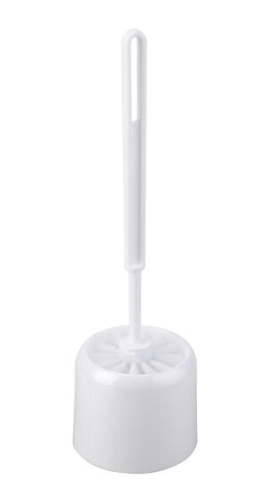 Toilet brush holder plastic SENSEA Funky white