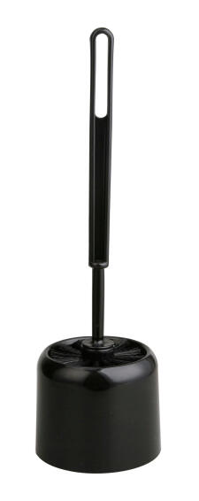 Plastic t/brush hold black-funky