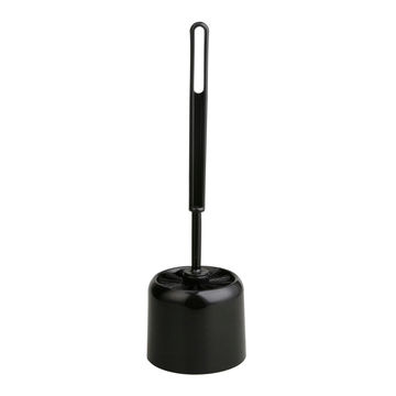 Plastic t/brush hold black-funky