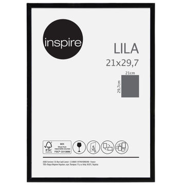Inspire lila black 21x29.7cm