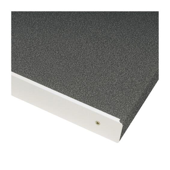 Kitchen Countertop End Trim L67Cm X W3,8Cm White