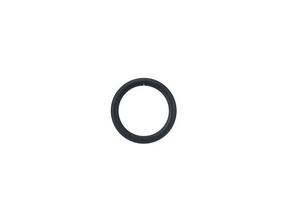 Curtain Rod Rings  Diam Black Plastic 25mm x8