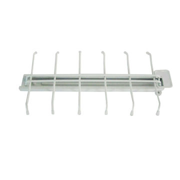 Kitchen Sliding Wire Cup Rack White