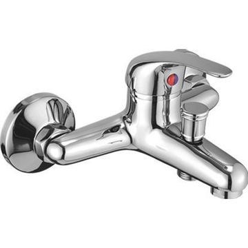 Nerea Wall Type Bath mixer Chrome 35mm