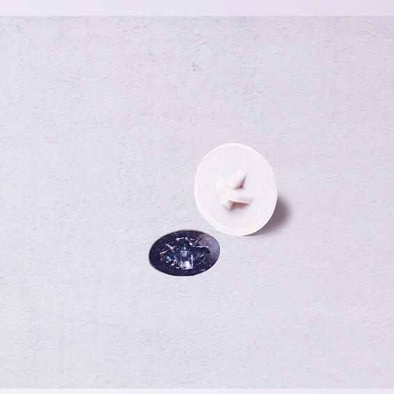 VD48A COVER FOR SCREW POZI-PHILLIPS CLIP PLASTIC WHITE POZI 3 - 30 PIECES