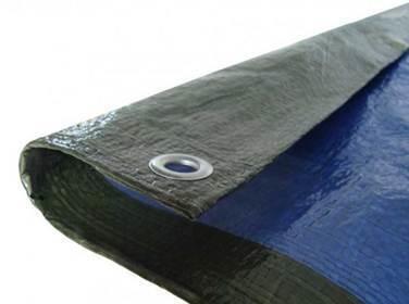 Tarpaulin Waterproof Cover 4x5m Green/Blue