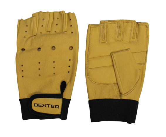 Glove DEXTER Fingerless Grain Leather