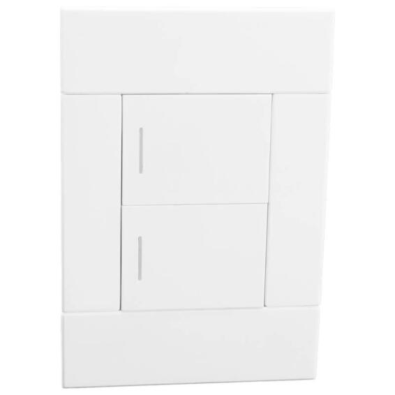 SWITCH 2 Lever 2 Way VETI 2 White