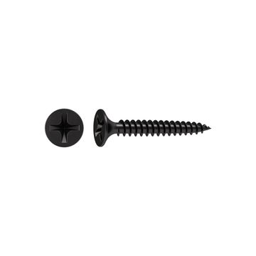 DRYWALL SCREW BUGLE HEAD PHILLIP DRIVE FINE THREAD, BLACK PHOSPHATED, 3.5X35, 180CB