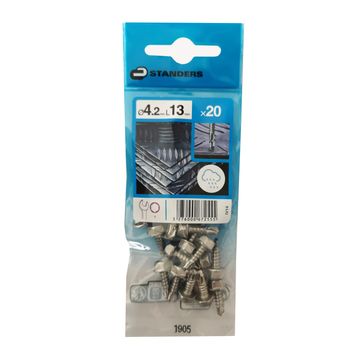 SELFDRILLING TAPPING SCREW HEX4,2X13 20P