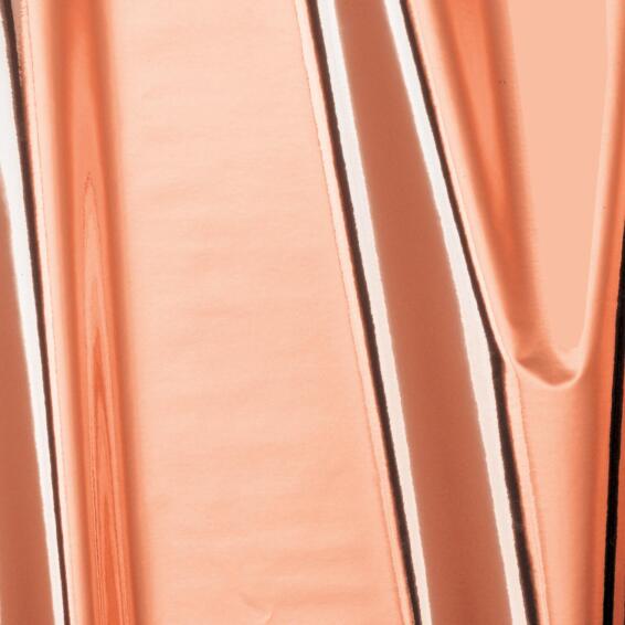 Adhesive Roll Plastic Metallic Gloss Rose Gold