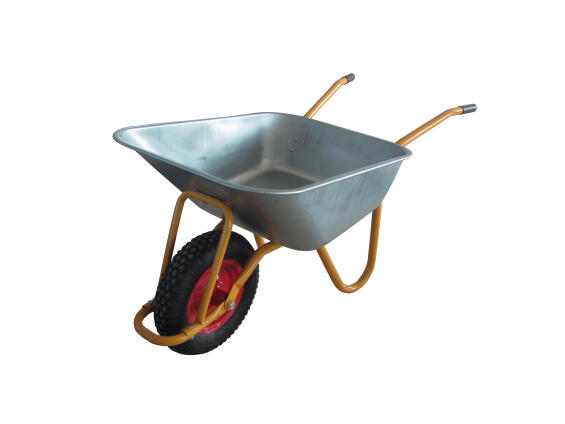 Galvanized Steel Wheelbarrow 100 Litre L150cmxW87cmxD61cm