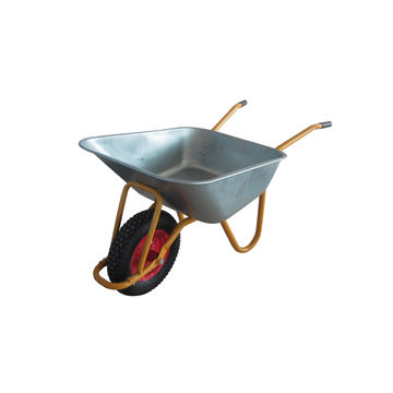 Galvanized Steel Wheelbarrow 100 Litre L150cmxW87cmxD61cm
