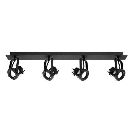 Inspire 4 light spotlight bar GU10 4x42w metal matt black