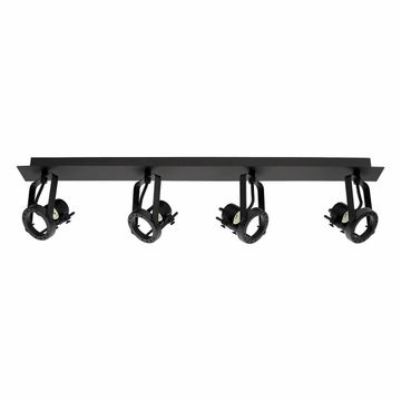 Inspire 4 light spotlight bar GU10 4x42w metal matt black