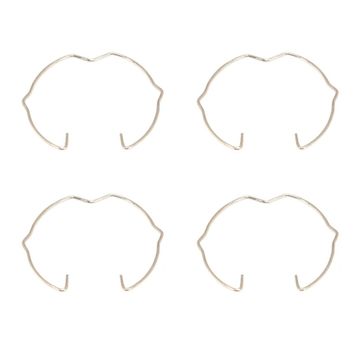 Inspire bulb clips for recess ring 4pcs 