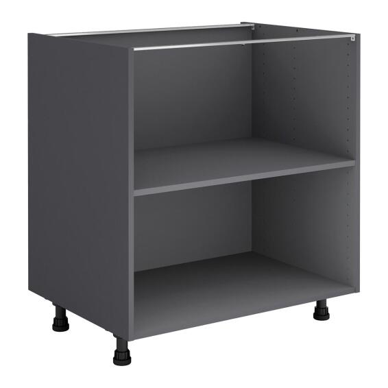 Delinia Kitchen Base Cupboard Grey H76,8Xw80Xd58 Cm