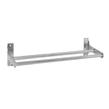 Mia Double Towel Bar Brushed 45cm