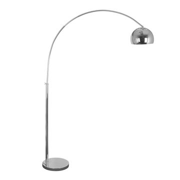 FLOOR LAMP E27 60W IRON SATIN NICKEL BK