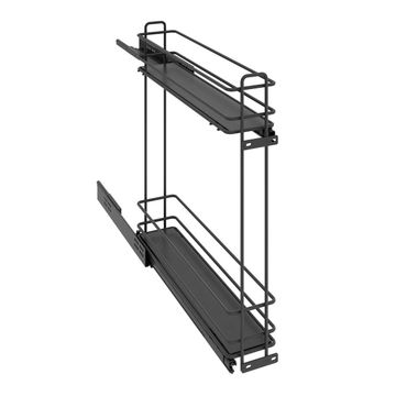 Delinia Kitchen Spice Rack For Bottom Cabinet 56X15X76.8X1.6