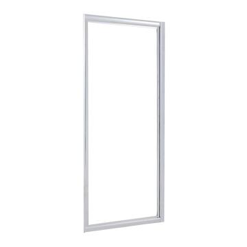 Shower pivot door Essential chrome with clear 4mm glass 80cmx185cm