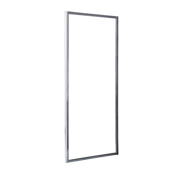 Sensea Essential Shower Fixed Panel Chrome with Clear Glass W80cmxH185cm