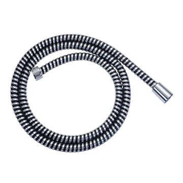 Sensea PVC Shower Hose Chrome/Black 1,75m 