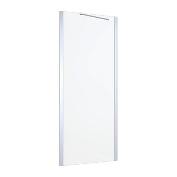 Shower Fixed Panel Remix Chrome with Clear Glass 80x195cm